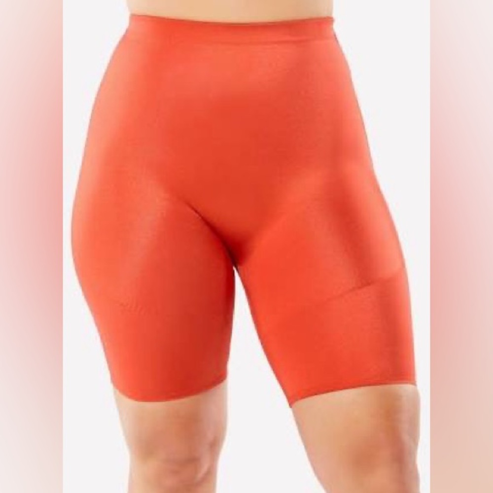 Yitty Headliner Shaping High Waist Short Small-Orange-Neon Pink